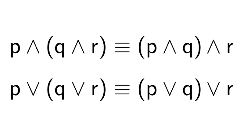 Associative Laws in Logic