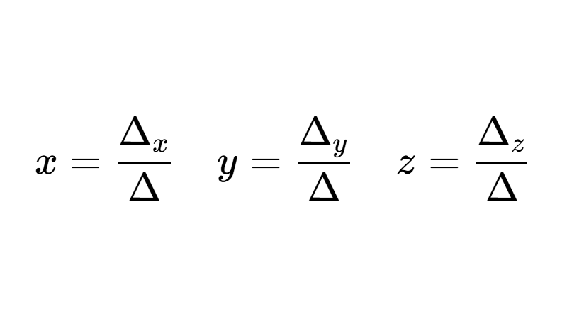 Cramer's Rule