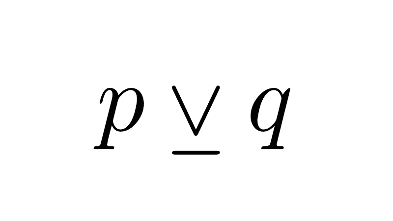 Exclusive Disjunction