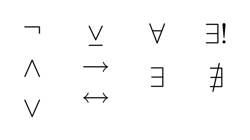 Logical Symbols