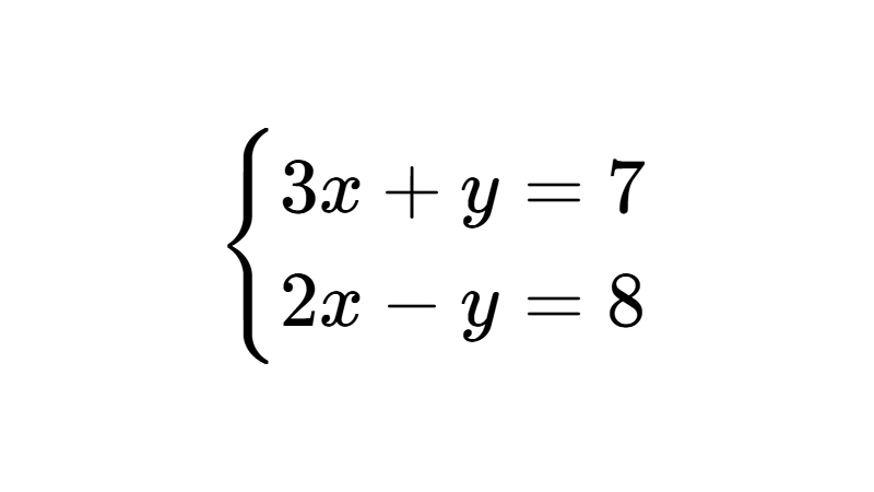 Solving Systems of Equations by Elimination