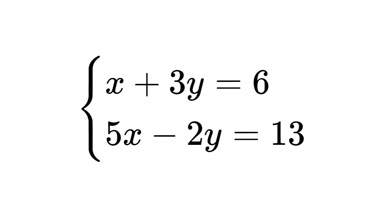 Solving Systems of Equations by Substitution